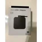 ASUS USB-C ADAPTER 65W 華碩 變壓器 TYPE-C 充電器 型號:W19-065N2A 今日下殺