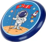 VANZACK Play Sports Toys Throwing Disc Toy Toys for Children Beach Flying Disc Toys Interesting Children Toy Cartoon Flying Disc Dog Flyer Toy Blue Polyurethane