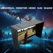 Universal Monitor Hood Sunshade 17-28inch Adjust For General Desktop Computer AU