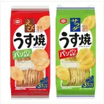 日本 龜田製菓 薄燒米餅 薄餅燒 沙拉/蝦味