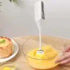 Milk Frother Handheld Frother Drink Mixer Compact Stainless Steel Comfortable