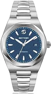 [BETTIMER] Men's Automatic Mechanical Watch PT5000 Movement Stainless Steel Waterproof Business Men's Watch 40mm