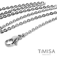 在飛比找momo購物網優惠-【TiMISA】璀璨十字 純鈦項鍊(M02004F)