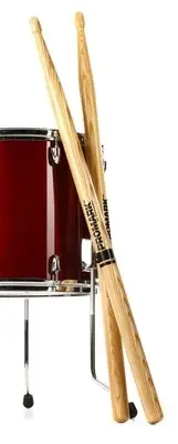Promark Giant Hickory Wood Drumsticks (5-pack) Bundle