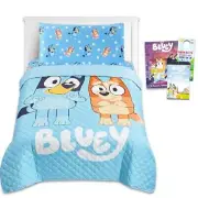 Bedding Set Twin Bed - Bundle with Room Decor with Bedspread, Flat Sheet,