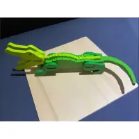 在飛比找蝦皮購物優惠-3D立體拼圖 木質拼圖 鱷魚 puzzle