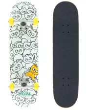Meow Skateboards | Sticker Pile Complete (White) 8" | Podium Supply Co.