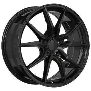 Set of 4 18in Black Alloy Wheel Rims for Honda CR-V, DA12H7Y 5x114.3 5Lug 18x8 (for: Honda)
