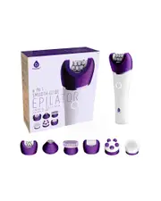 Pursonic Women's 6-in-1 Smooth Glide Epilator NoSize NoColor