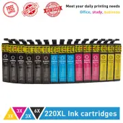 15 x Ink Cartridges 220XL for WF2630 WF2650 XP220 XP320 XP324 XP420