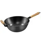 Uncoated Frying Pan Steak Cooking Pot Gas Induction Cooker
