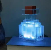 Minecraft “Potion Bottle” Night Light / Atmosphere Lamp - Shake To Change Colour