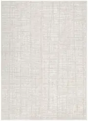 Toscana Distressed Lines Grey Beige Rug