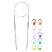 Knitting Needles Size US 8 Stainless Steel 47" Circular Needle