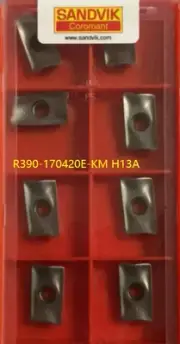 10 PCS ORIGINAL INSERTS R390-170420E-KM H13A