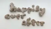 Natural Letter Shaped Stones HAPPILY EVER AFTER Beach Rocks word Pebble art hag
