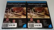 WoodTurning Projects with Rex & Kip Volume 1 & 2 DVD Lot Wood turning Projects