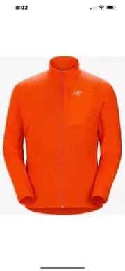 Arc’teryx Jacket Phenom Orange Delta Polartec Fleece Mens XXL $160 NWT Sealed