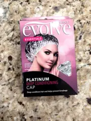 FIRSTLINE Evolve Platinum Deep Conditioning Cap ~ Prevents Hair Breakage