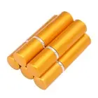 Aluminum Refillable Perfume Spray Bottle Empty Perfume Atomizer 5ml X 5pcs Gold