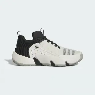 【adidas 愛迪達】籃球鞋 男鞋 運動鞋 包覆 緩震 TRAE UNLIMITED 黑白 IF5609