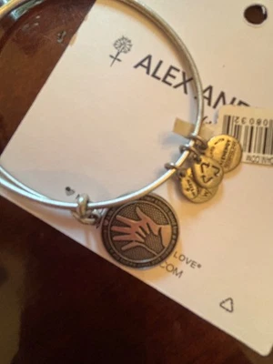 Alex and Ani bracelet hand in hand