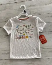 Wonder Nation Girls Recycle Short Sleeve Graphic Tee XS (4-5) NWT