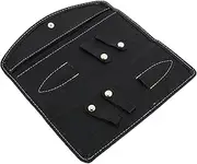MERRYHAPY Leather Scissor Holder Pouch Case for Hairdressers Stylish Organizer for Salon Tools Durable Leather Design for Home and Travel Use Scissor Bag for Professionals