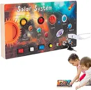 Child Activity Board Sensory | Interactive Sensory Learning Board Colorful - Baby Educational Fidget, Eye-Hand Coordination Tool for Home, Travel, School