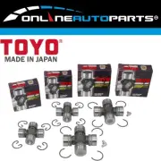 Universal Joint Kit of 4 Front + Rear for Challenger PA 1998-06 6G72 3.0L V6 4X4