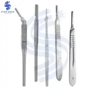 Scalpel Handle Surgical Knife Blade Holder Surgical Dental Medical Instruments