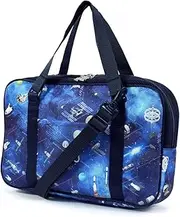 COLORFUL CANDY STYLE Calligraphy Bag PET Future Planet Exploration and Spaceship