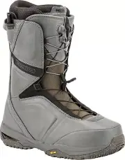 Nitro Team TLS Men's Snowboard Boots, Charcoal, M9.5 MY25