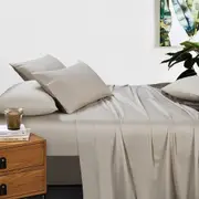 400 Thread Count Fitted Sheet Linen Long Single Bed