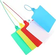OSOLADY Shipping Tags Set 100pcs Plastic Tags for Luggage Storage Easy Item Identification