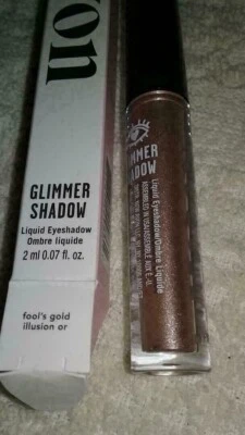 *FOOL'S GOLD* GLIMMER SHADOW LIQUID EYESHADOW Shimmery Avon Eye Makeup New/Boxed