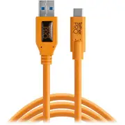 Cable TetherPro USB 3 to USB-C 4.6m - Orange