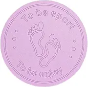 TPE Wick Mat With And Exercise Mat For Rope Jump Prevent Slips And Injuries Double-sided Mat For Workouts Rope, violet, 60 * 60 * 1.2cm