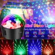 Magic Ball Light RGB LED Night Light USB Rotating DJ Disco Party KTV Club Light