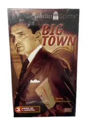 Old Time Radio Spirits Big Town New Factory Sealed Cassette 2002 Edward Pawley