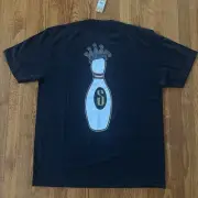 Stussy Kingpin Tee Size Large Black New With Tags