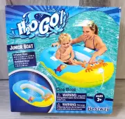 NEW Bestway H20GO Junior Boat Blue Yellow handles Tug Rope Age 3 Plus