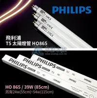 在飛比找Yahoo!奇摩拍賣優惠-【AC草影】PHILIPS 飛利浦 T5 太陽燈管 HO 8