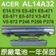 宏碁 AL14A32 原廠電池 P276 P276-M P276-MG TMP246 (9.3折)