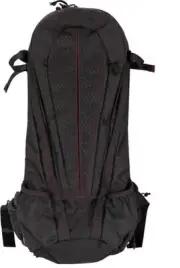 Grey Ghost Gear Apparition Bag-Black/Black Diamond with Red Stitching