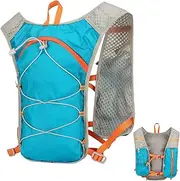 [Tktouci] Running Water Vest - Breathable Hydration Vest Sport Bag - Lightweight Waterproof Bladder Carrier Chest Pack Gear for Women Men Hiking Camping Cycling Travel Fishing