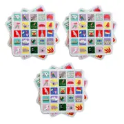 3x 4pc Urban Australiana Cork Coasters Home/Kitchen Table Protector Square 10cm