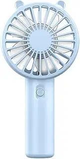 Generic Portable Handheld Fan with USB Rechargeable Battery, Mini Travel Fan for Outdoor Activities, Compact and Lightweight Design - Perfect for Students and Office Use