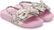 [FUNCOO PLUS] Toddler Slide Sandals Boys Girls Water Shoes Kids Slip On Sandal with Back Strap for Outdoor Summer Beach
