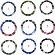 Ceramic Watch Bezel Insert Watch Ring Replacement For 40mm GMT Watch Accessories